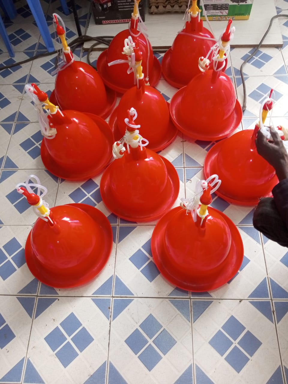 Automatic bell drinker for poultry Kenya