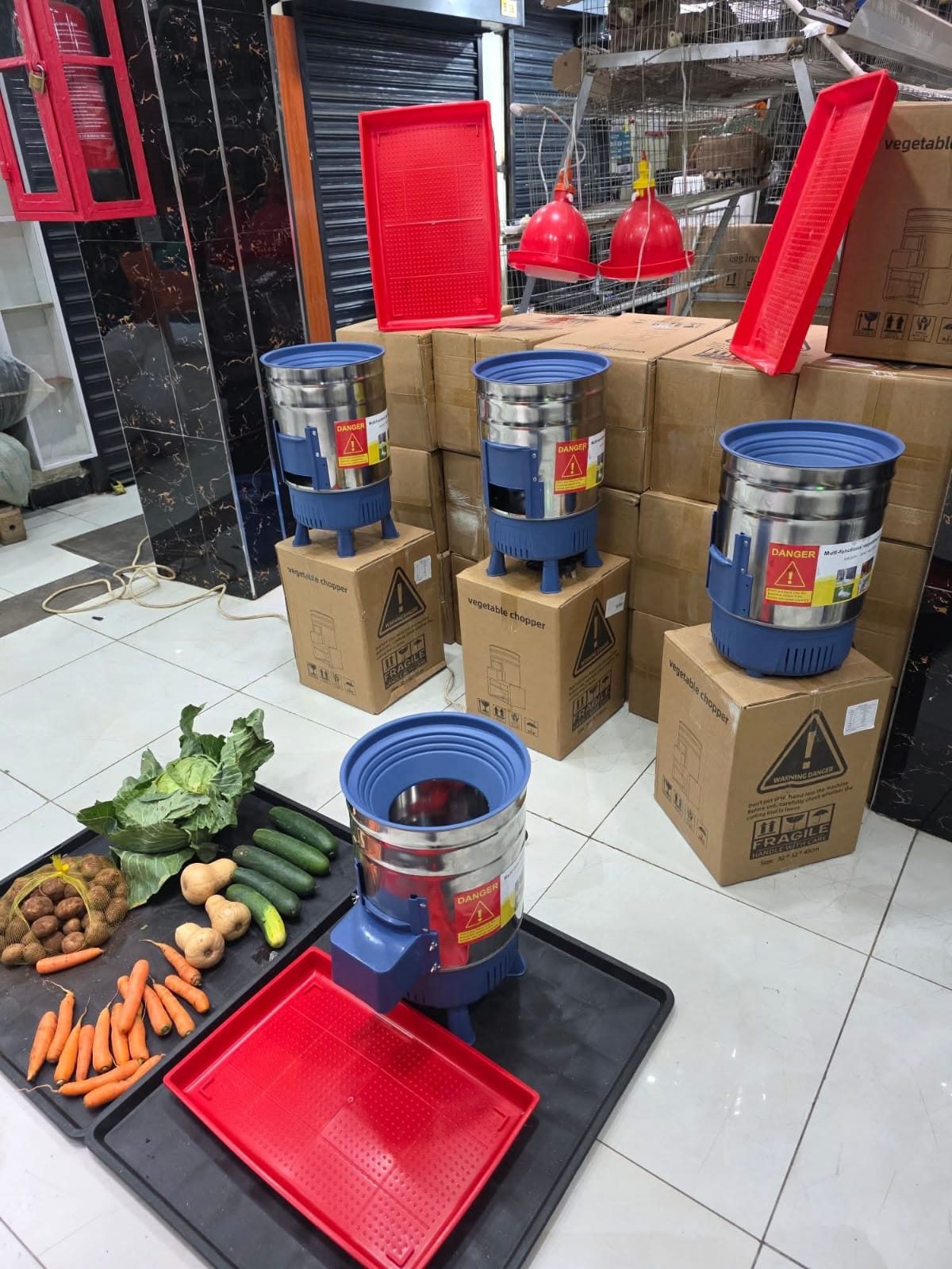 Small feed shredder 0.5hp Kenya